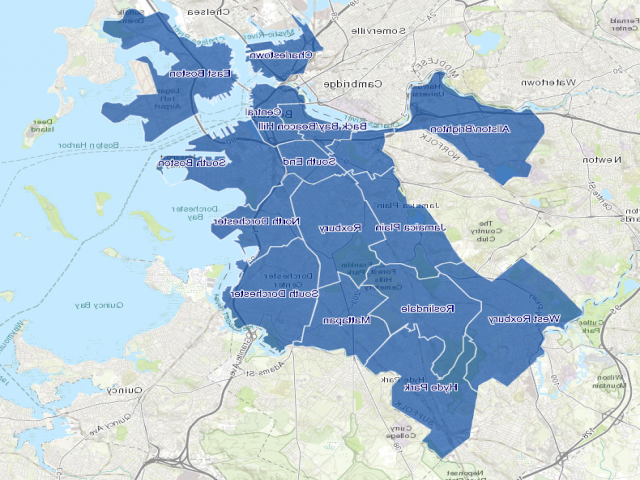 Neighborhood Projects Map